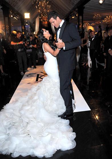 Les photos du mariage de Kim Kardashian et Kries Humphries