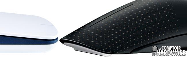 Deux souris tactiles testées