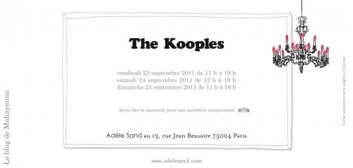 Vente privée The Kooples chez Adèle Sand
