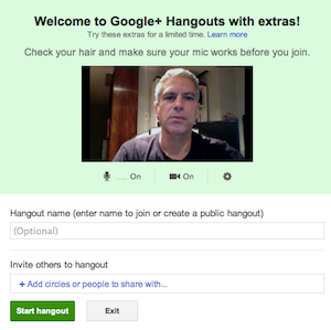 google plus hangout extras Google+ : les Vidéo bulles deviennent un outil collaboratif très puissant
