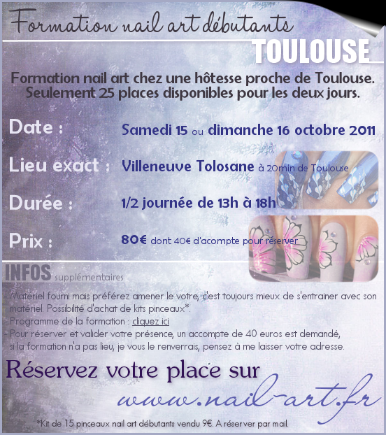 Formation nail - Toulouse - Octobre 2011