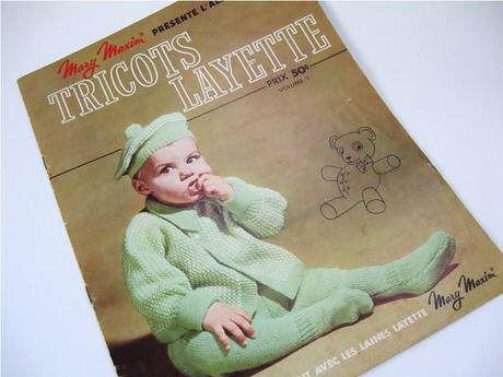 De nouveaux livrets de tricots vintage