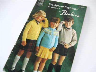 De nouveaux livrets de tricots vintage