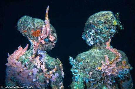 jasondecairetaylor 4 Underwater Sculpture : quand lart fait corps avec la nature arty underwater scupture Art 