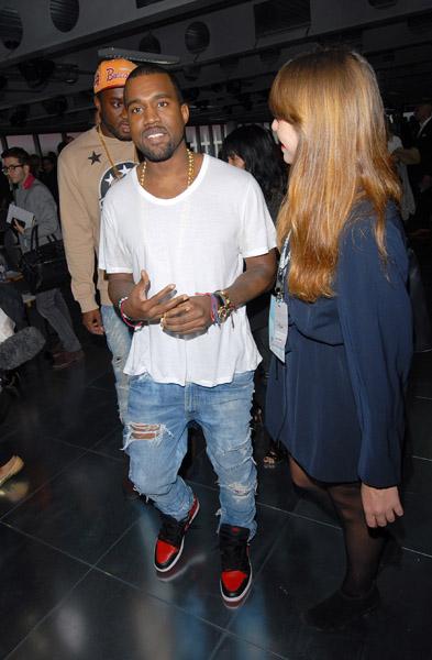 Kanye West à la Fashion Week de Londres... Toutes les photos !