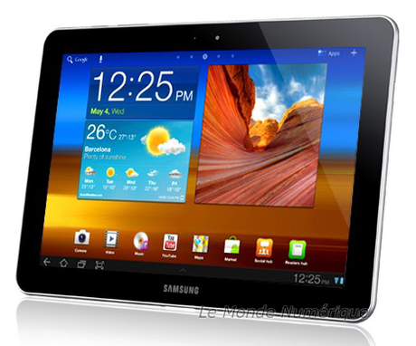 Test de la tablette tactile Android Samsung Galaxy Tab 10.1 GT-P7510