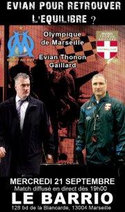 OM - Evian TG : apéro match au Barrio