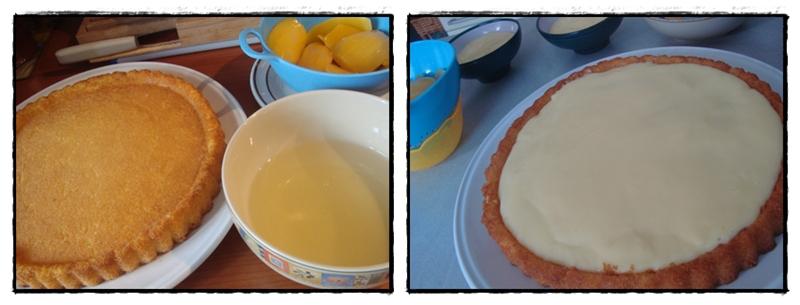 Fond de tarte mangue/mûres