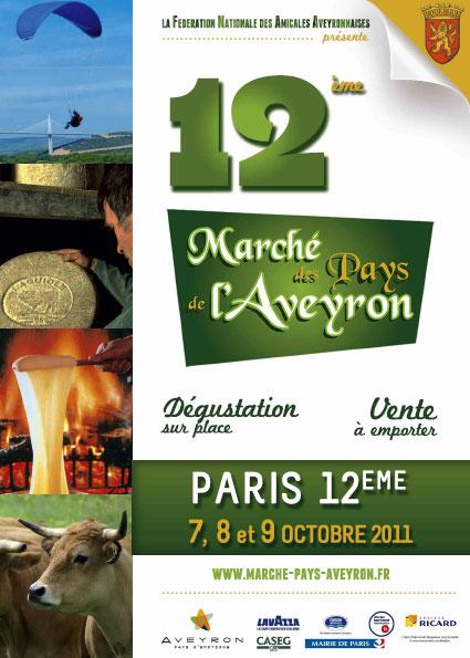 FNAA, 12e marché des pays de l'Aveyron dans le 12e arr. de Paris