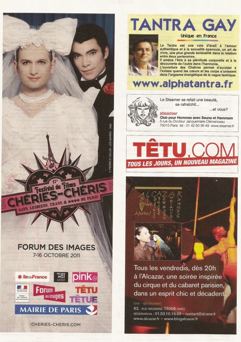 La Presse en parle: La Vie Parisienne – Têtu Magazine