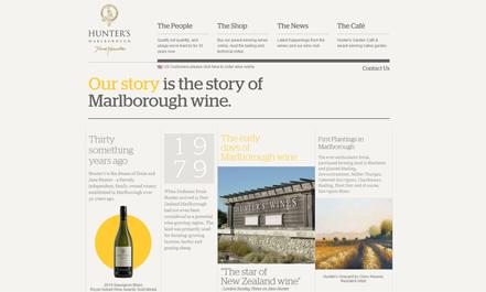 wineshop.hunters Top 10 MDG : 10 plus beaux sites E commerce 2011