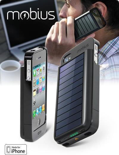 Etui + batterie solaire pour iPhone 4...