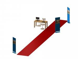 Stand d’exposition, vue 3D