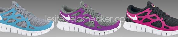 nike free run 2 wmns 1 Nike Free Run+2 WMNS nouveaux coloris dispos