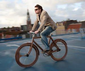 WOODEN BIKE DESIGN BY JAN GUNNEWEG