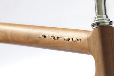 WOODEN BIKE DESIGN BY JAN GUNNEWEG