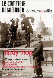 Moustaches et bas résilles, soirée lindy hop marsenville