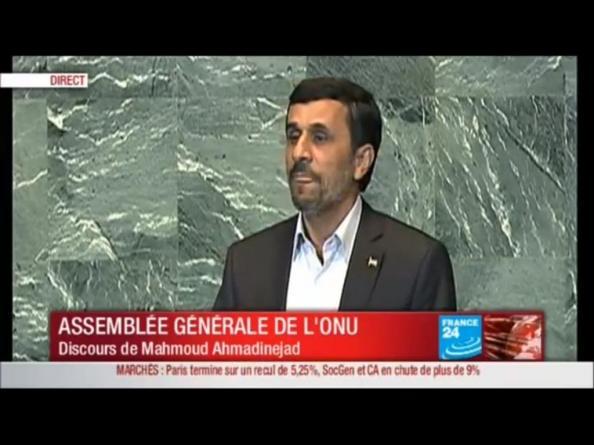 Ahmadinejad à l’ONU: son « les qui ? » qui fait fuir.