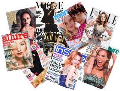 magazines de la mode et les hommes
