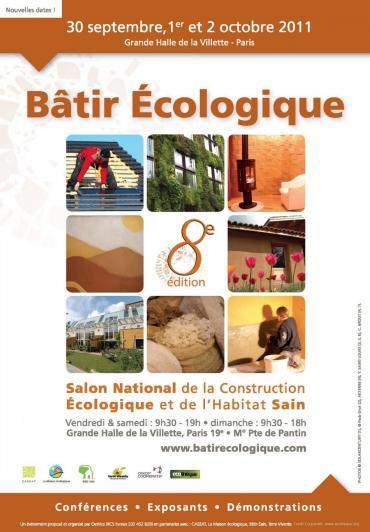 Bâtir écologique : un salon parisien pour tout savoir sur l'éco-habitat