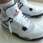 air jordan iv white cement 2012 sample 2 150x150 Release date: Air Jordan IV (4) ‘White/Cement’  