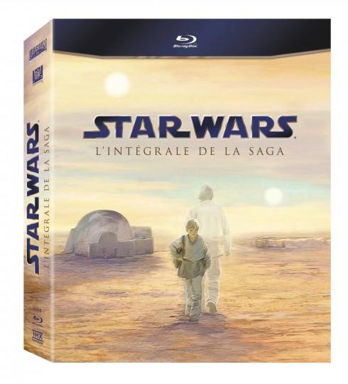 SW Intégrale Blu ray 490x5401 La Saga Star Wars cartonne en Blu Ray