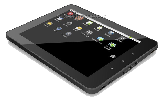 Test de la tablette tactile Android 8 pouces Wi-Fi Mpman MP827