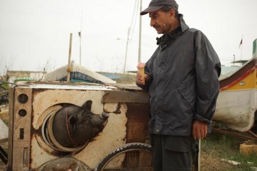 Sasson Gabay - Le cochon de Gaza de Sylvain Estibal - Borokoff / Blog de critique cinéma