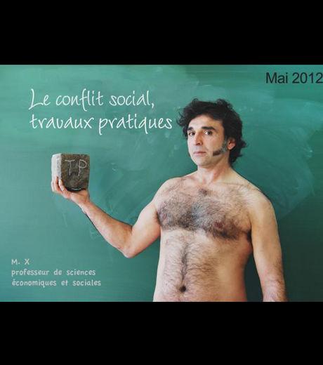 Profs nus pour education en danger