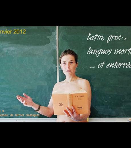 Profs nus pour education en danger