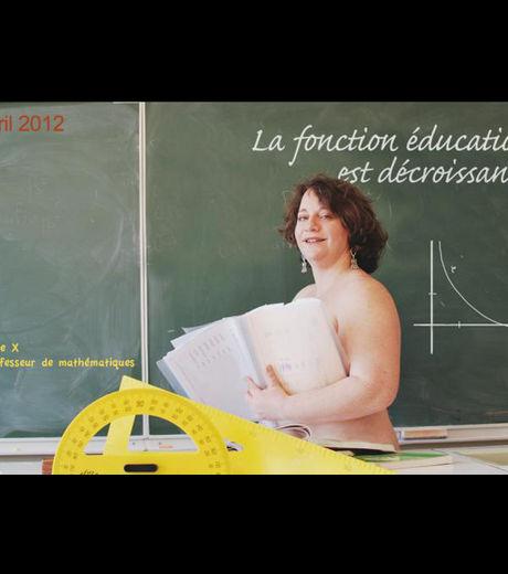 Profs nus pour education en danger