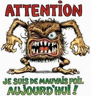 Grosse colère de fin de semaine