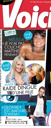 Marie amoureuse d'une fille et Geoffrey de Ayem  #ss5