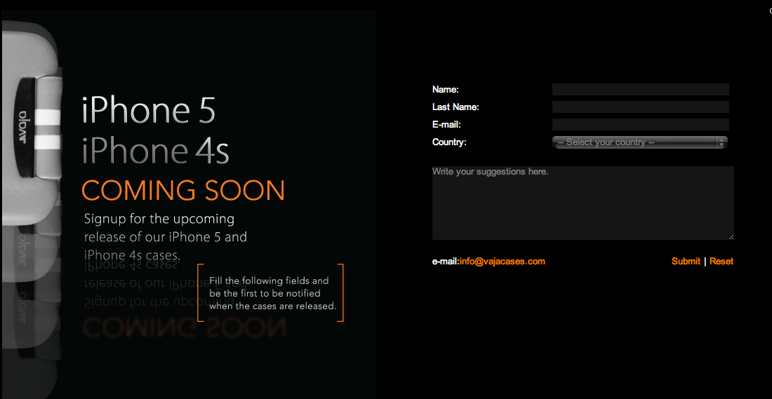 [Exclusif] Vaja Cases confirme des étuis iPhone 4S & iPhone 5 !