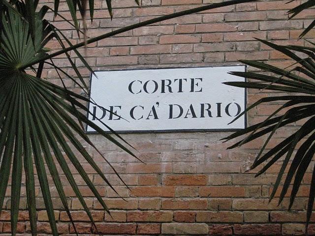 Corte de Ca'Dario et quelques uns de ses habitants