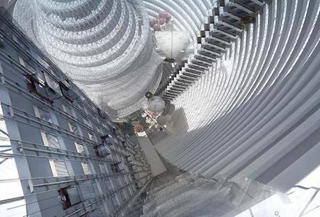 Un gratte-ciel flottant par Alexander Krasinski - 2