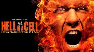 L'affiche du Pay Per View de la WWE du mois d'octobre Hell in a Cell 2011