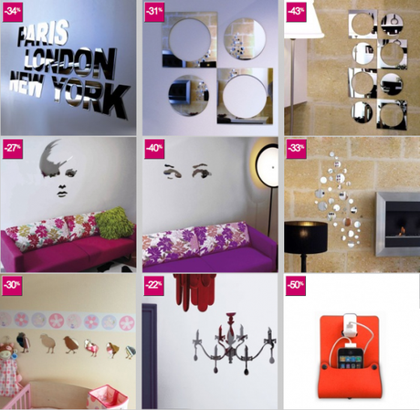 Les stickers miroirs WALL4ME en vente privée !