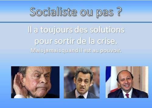 Socialiste ou pas ?