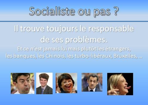 Socialiste ou pas ?