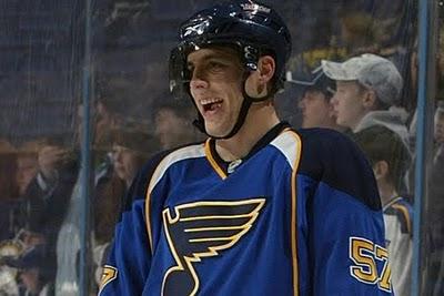 David Perron a rejoint ses coéquipiers