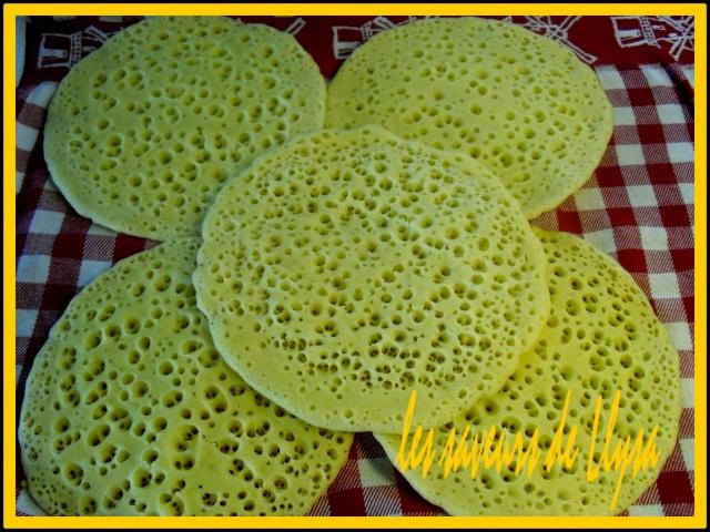 Les beghrirs de Louiza (crèpes mille trous)