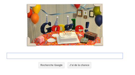 Google fête ses 13 ans !!!