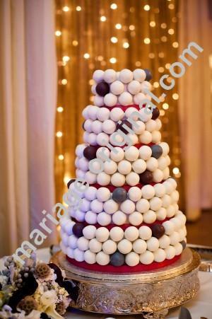 Gateaux de mariage pour la décoration