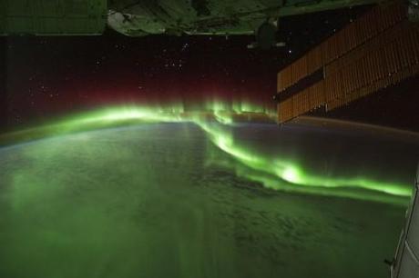 aurora above earth