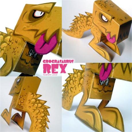 Papertoy Grograsaurus Rex