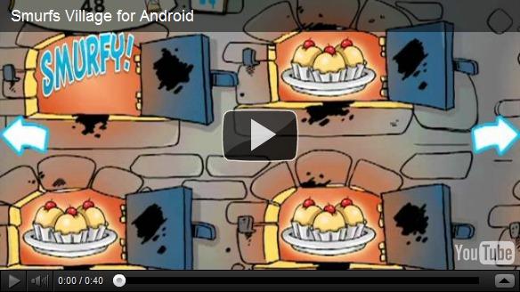 Les Smurfs sur Android via Smurfs Village
