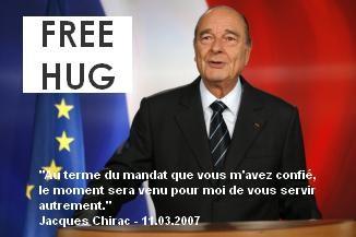 Jacques Chirac et les Bisounours