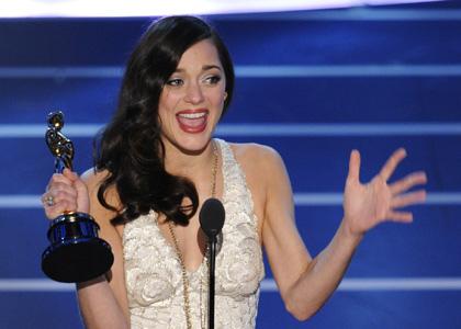 Soirée des Oscars: triomphe de Marion Cotillard, consécration de Daniel Day-Lewis