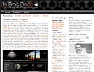 Le beau, le magnifique blogdeco écrit sur loftboutik !! Le beau, le magnifique blogdeco écrit sur loftboutik !!